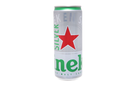Bia Heineken bạc lon